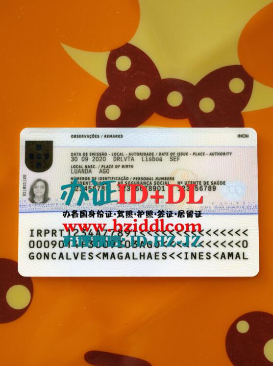 办2020年最新版本葡萄牙永久居留证Apply the latest version of Portugal Permanent Residence Certificate in 2020