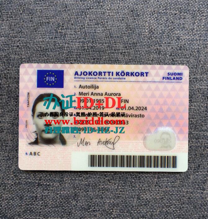 办芬兰2019年新的驾驶执照,Finnish new driving license in 2019