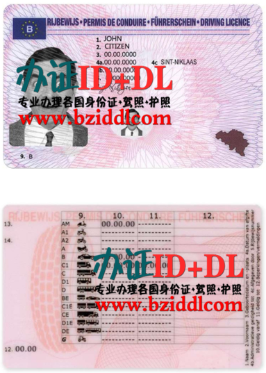 哪里能办比利时驾照,办比利时驾照需要什么资料,办比利时新版驾照