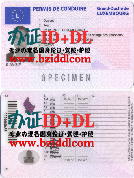 哪里能办卢森堡驾照,办卢森堡高仿驾照,办卢森堡真实驾照