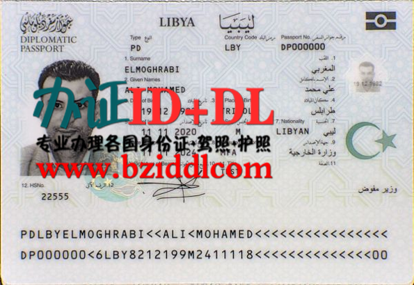 办利比亚真实护照，办利比亚替头护照，办利比亚护照